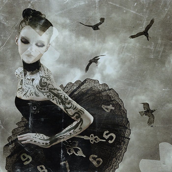 Halloween ballet dancer with birds and a tutu by Nathalie Shau. Read more at Thenuminous.net!