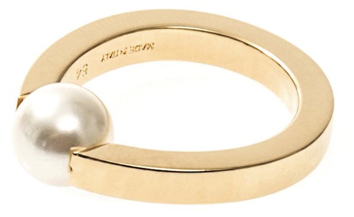 Pearl Darcy ring from Matches Fashion. Read more at Thenuminous.net!