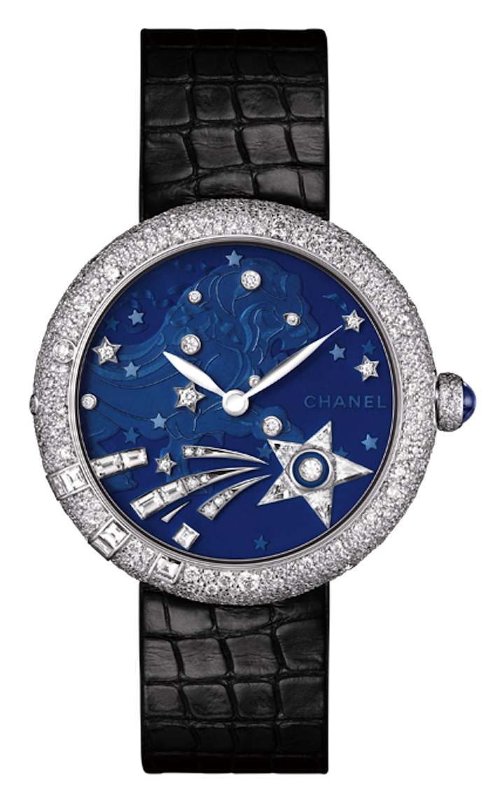 Chanel Mademoiselle Leo watch. Read more at TheNuminous.net