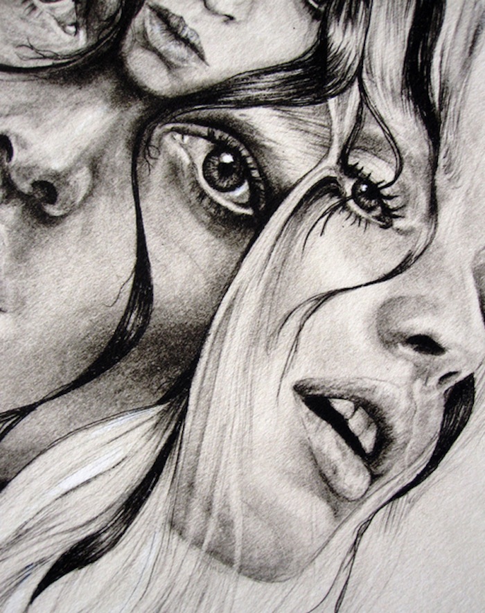 Peyote inspired "Confuse The Spirit" series by  Abbey Watkins featured on TheNuminous.net