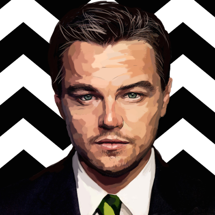 leonardo dicaprio illustration by  Lee Hae Won featured on Thenuminous.net