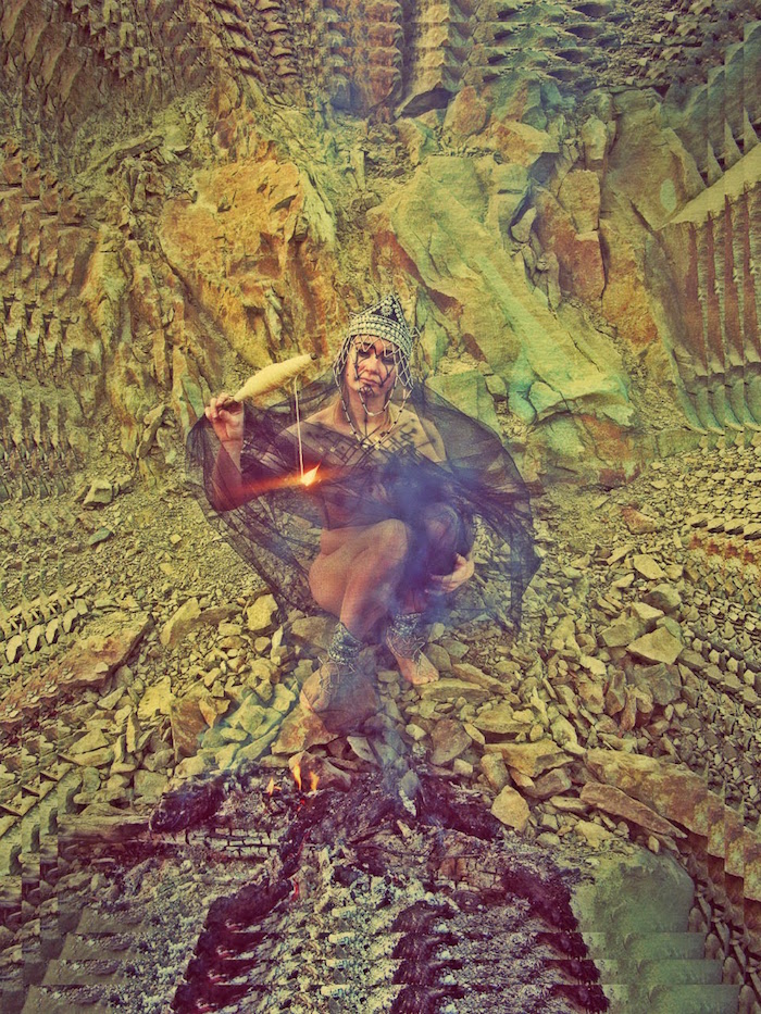 Burn It All by Karolina Daria flora shaman school on thenuminous.net